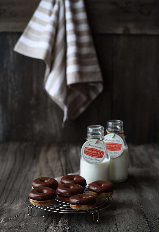 Donuts de chocolate - Chocolate doughnuts