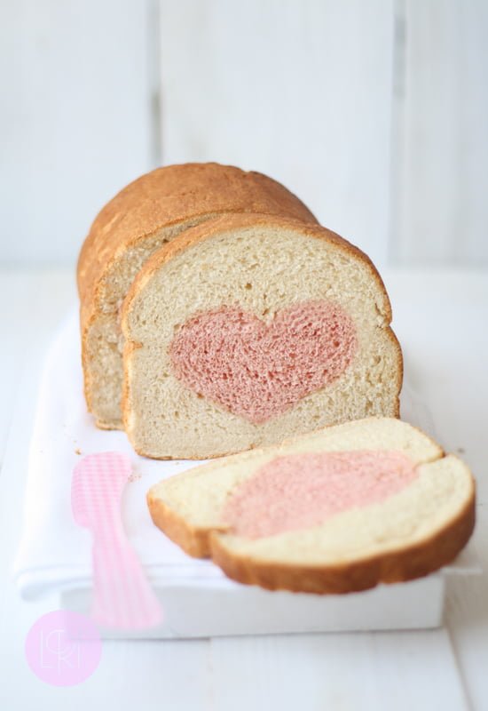 Valentines Bread Loaf