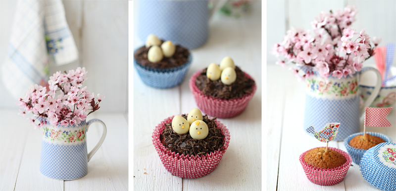 Cupcakes de Pascua - Easter cupcakes