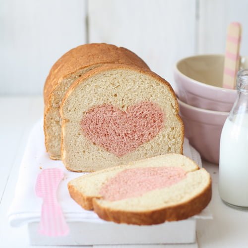 Pan de molde casero (receta de San Valentín)