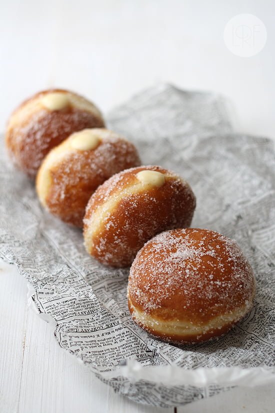 Receta de donuts o berlinas